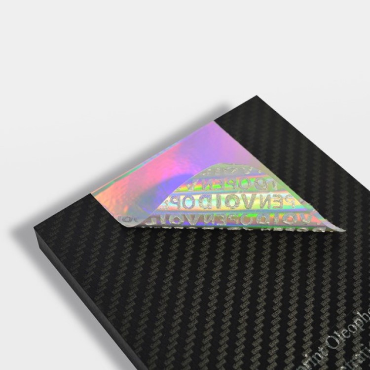 38# Holography Not Transfer VOID Sticker Material