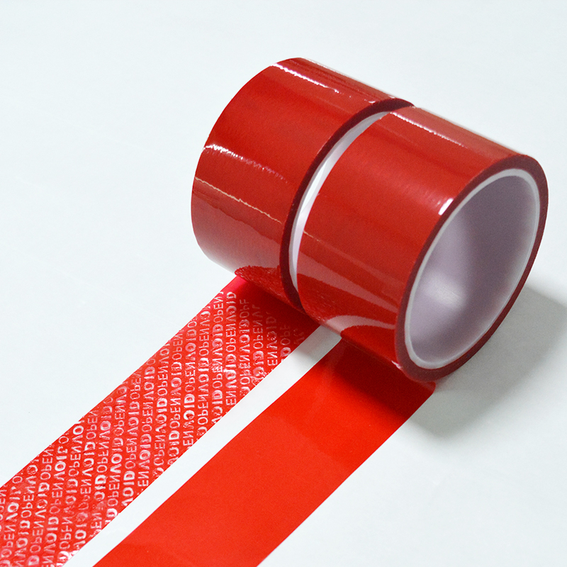 25um Red VOID Tape