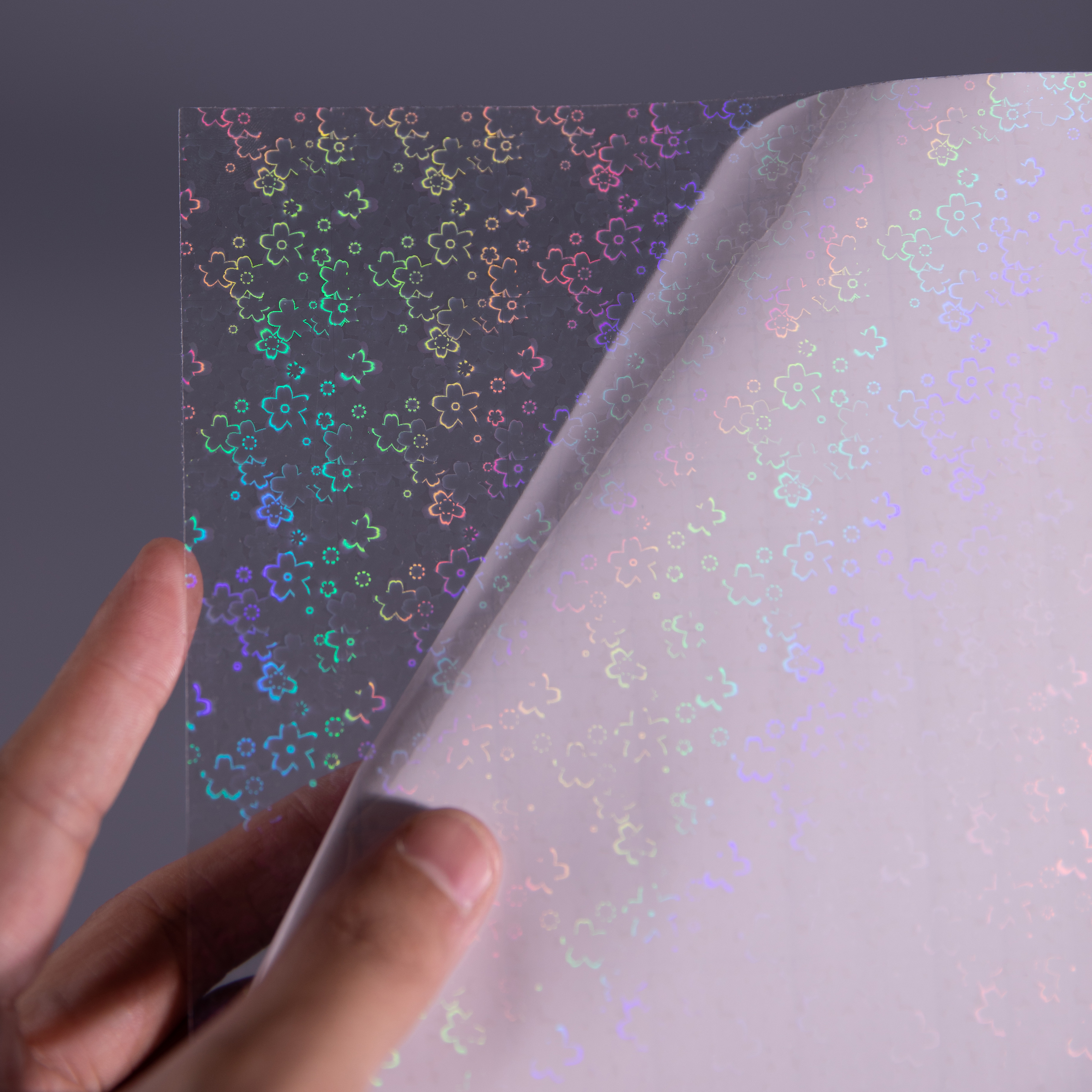 Flower Holographic Cold Laminating Film​