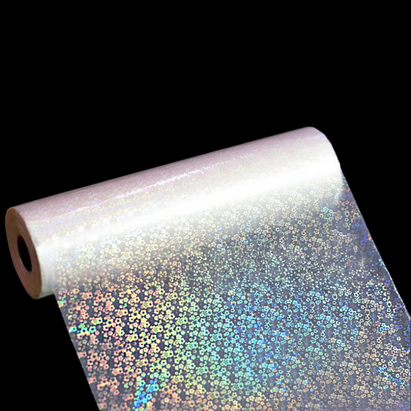 Flower Holographic Hot Laminate Film