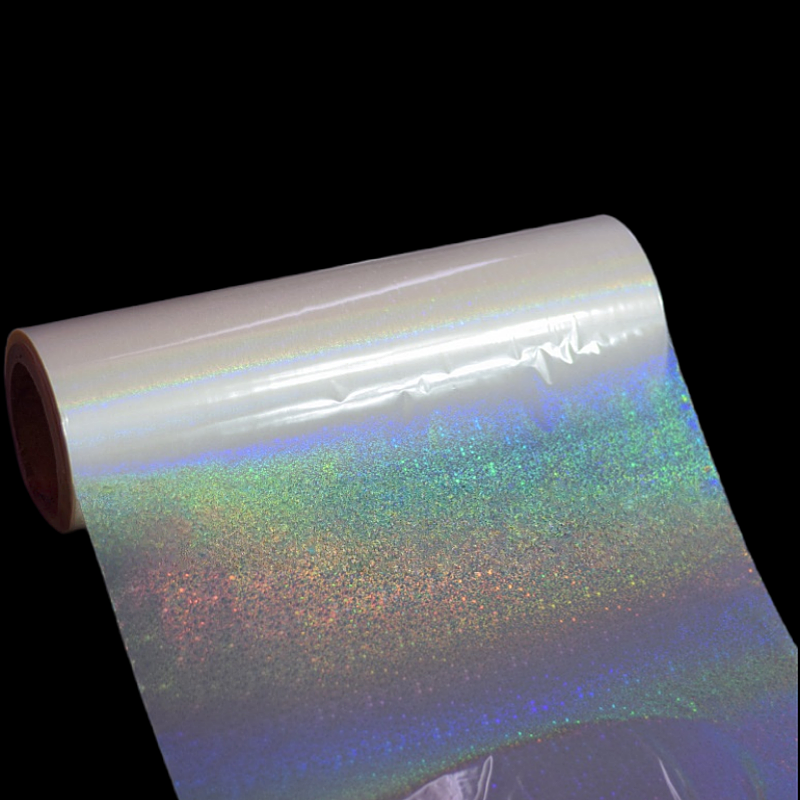 Fine Sand Star Holographic Thermal Lamination Roll
