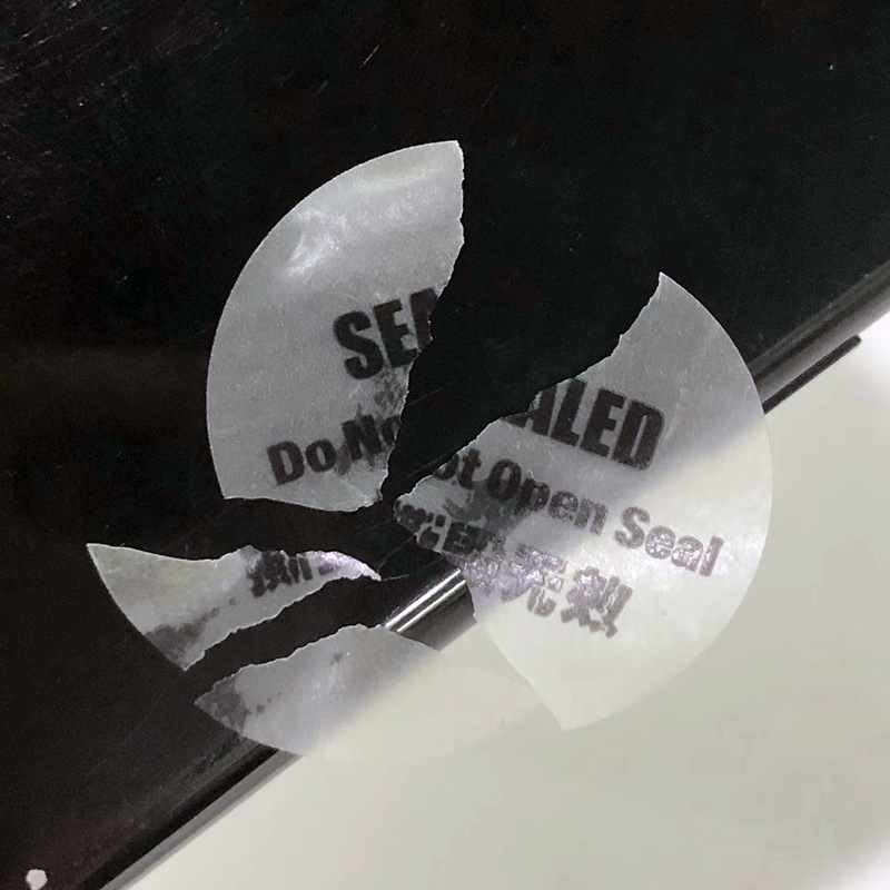 Clear Transparent Eggshell Sticker Material