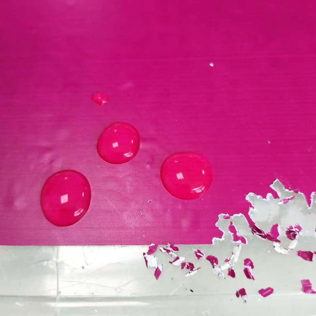 Water Sensitive Color Eggshell Sticker Material