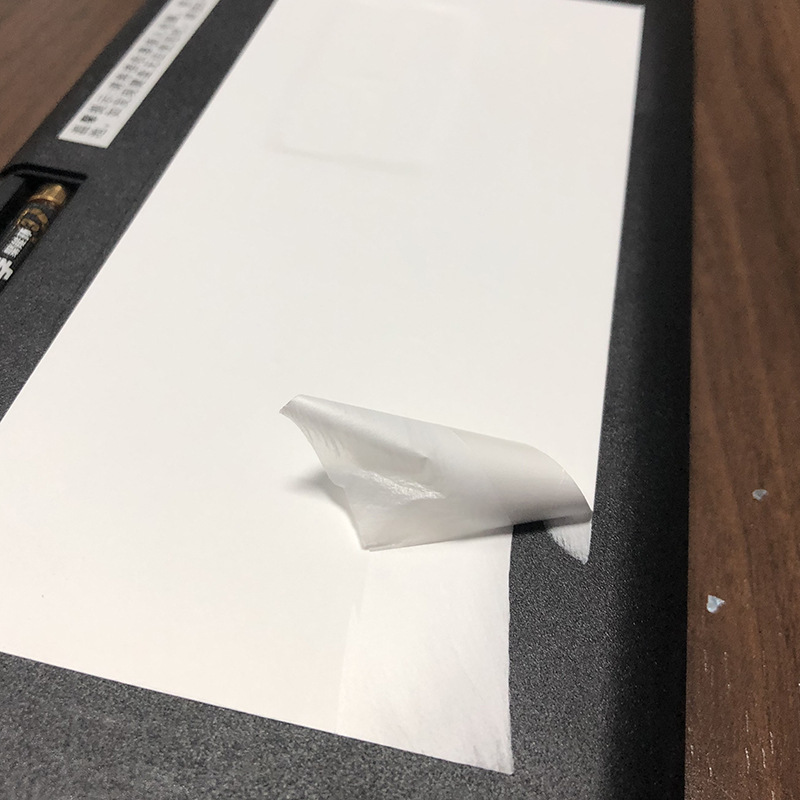 Layered Synthetic Paper Eggshell Sticker Material