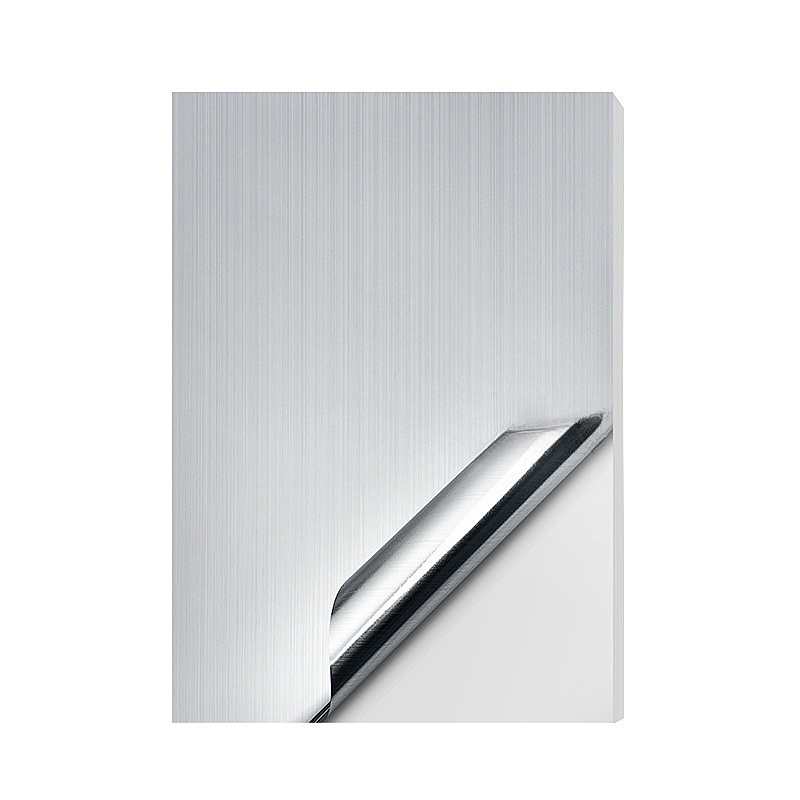 Brushed Silver Vinyl Sticker Paper for Laser Printer