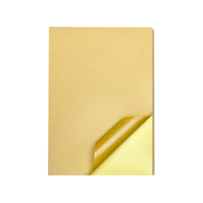 Light  Brown Laser Printable Kraft Paper Sticker