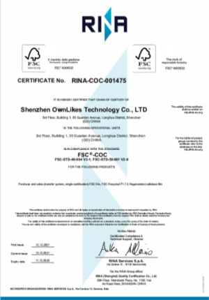 FSC Forest Certification
