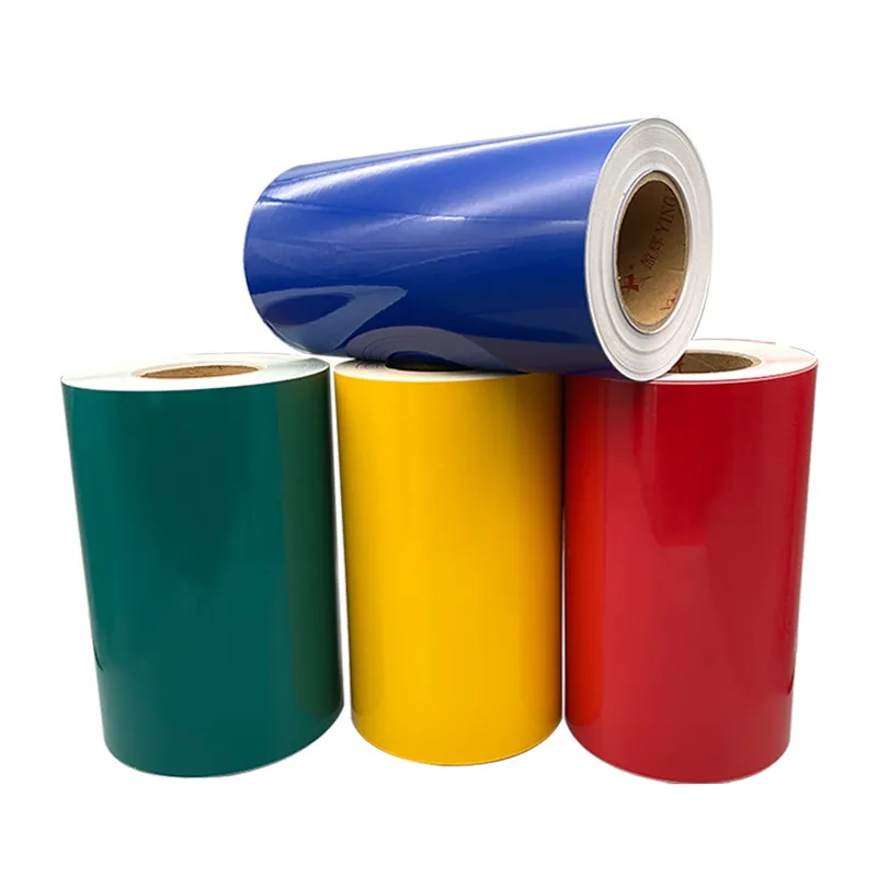 100um Gloss White PVC Self Adhesive Material