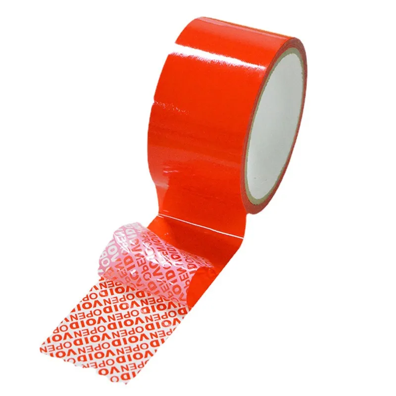 25um Red VOID Tape