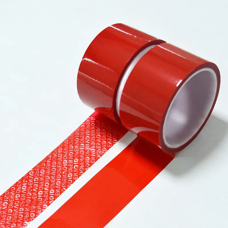 25um Red VOID Tape Thumbnail