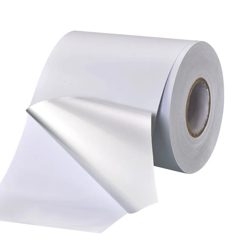 50um Matte Silver Printable PET Adhesive Material