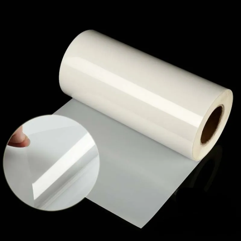50um Transparent Printable PET Adhesive Material
