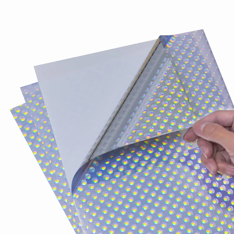 Big Water Brop Holographic Inkjet Sticker Paper