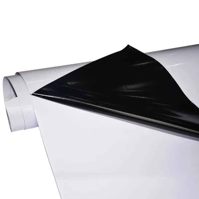 Black PVC Car Sticker Material