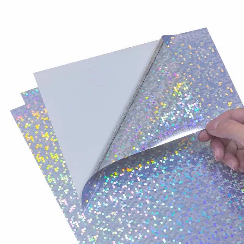 Bubble Holographic Inkjet Sticker Paper