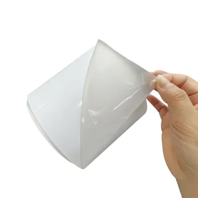 Clear Transparent Eggshell Sticker Material