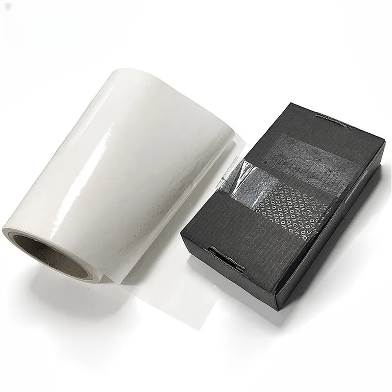 Clear Transparent VOID Sticker Material