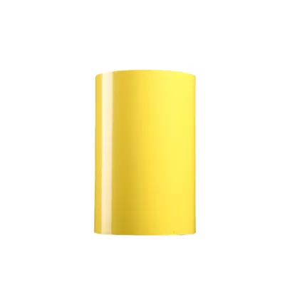 Durable Outdoor Yellow Polyvinyl Sticker Material