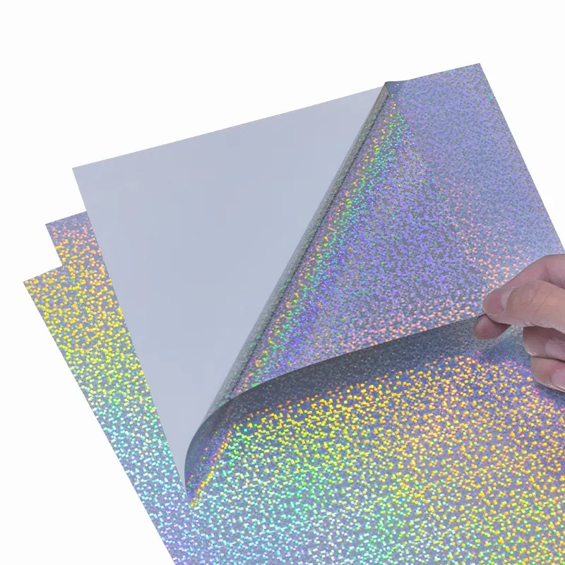 Fine Dot Holographic Inkjet Sticker Paper