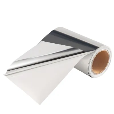 Flexographic Glossy Silver Sticker Label Material