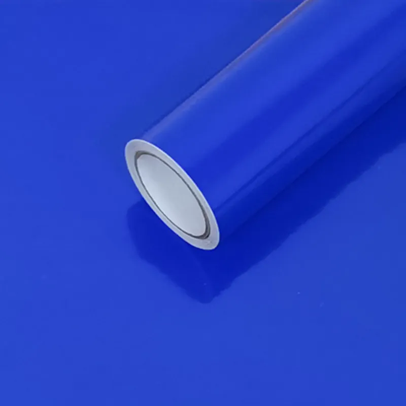 Gloss Blue PVC Cutting Film