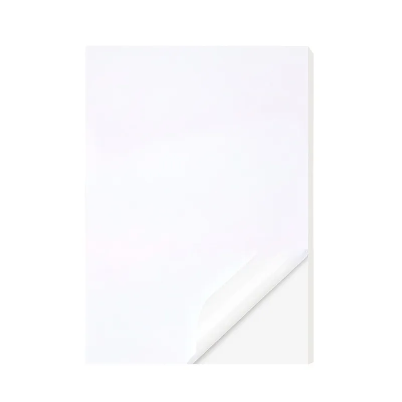 Gloss White Coated Paper Inkjet Sticker Paper