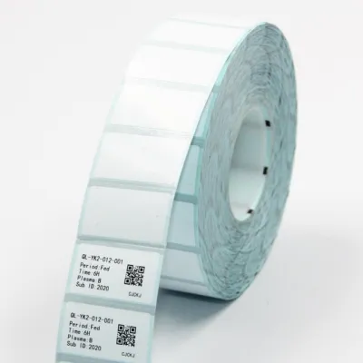 Gloss White Polypropylene Low Temperature Sticker Material