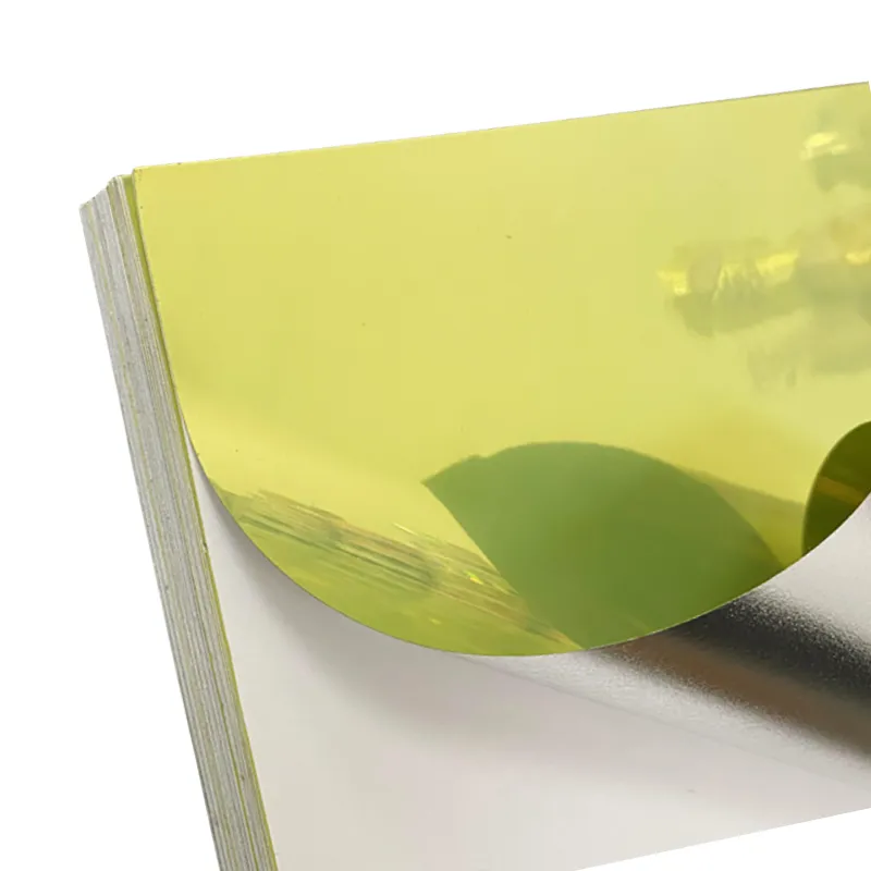 Glossy Gold Vinyl Sticker Paper for Inkjet Printer