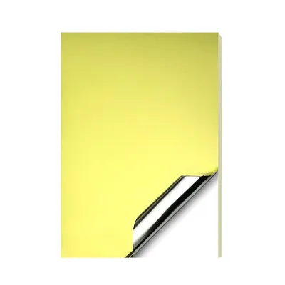 Glossy Gold Vinyl Sticker Paper for Laser Printer
