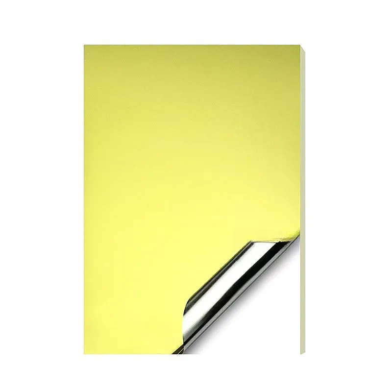 Glossy Gold Vinyl Sticker Paper for Laser Printer