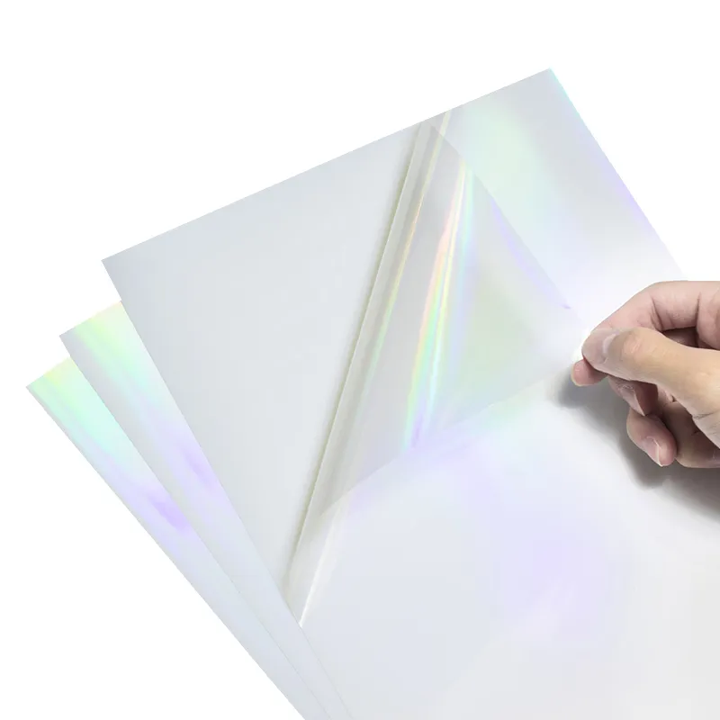 Holographic Clear Sticker Paper for Inkjet Printer