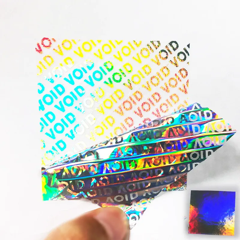 Holographic VOID Sticker Material Thumbnail