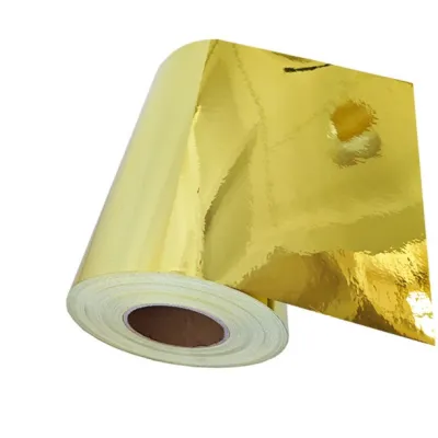 HP Indigo Gloss Gold Vinyl Sticker Material