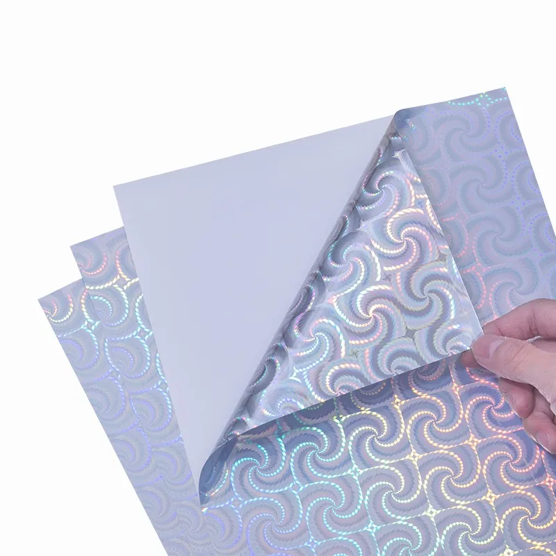 Lighting Holographic Inkjet Sticker Paper
