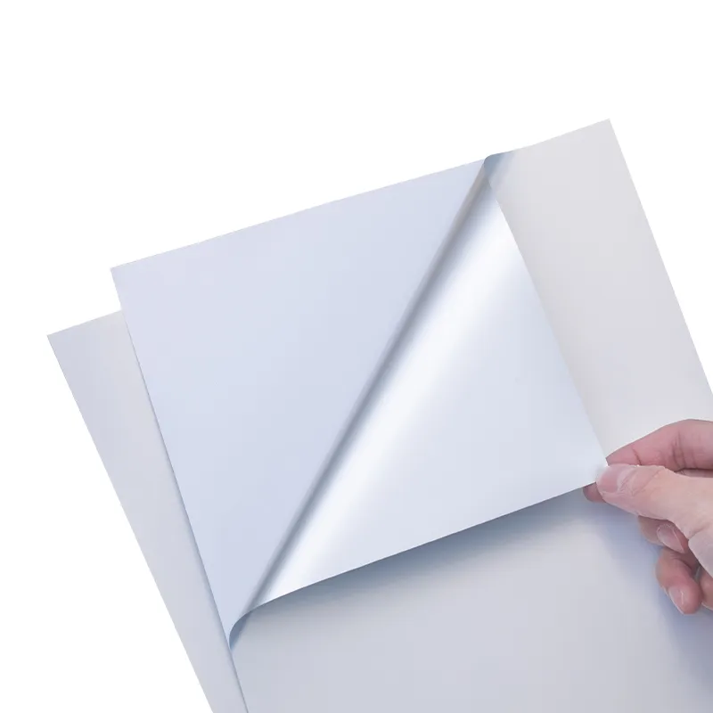 Matte Silver Vinyl Sticker Paper for Inkjet Printer