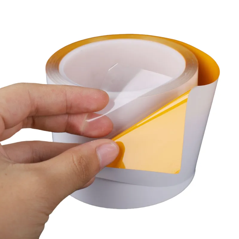 Matte white high temperature label material