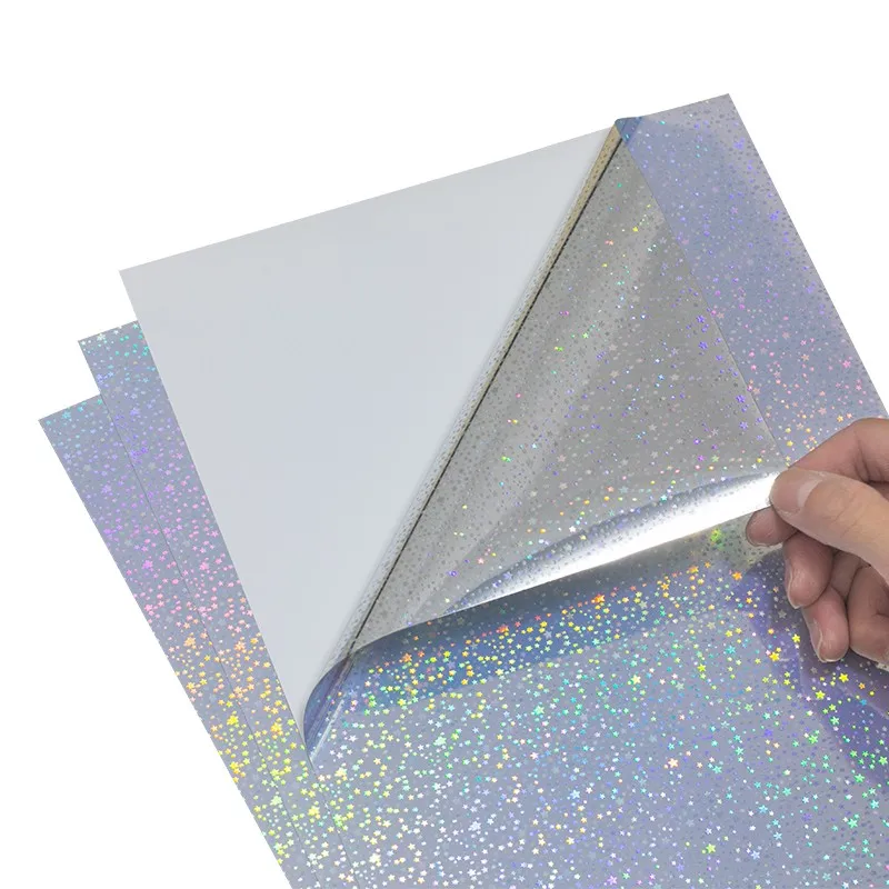 Pentagram Holographic Inkjet Sticker Paper