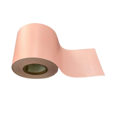 Pink Color Eggshell Sticker Material