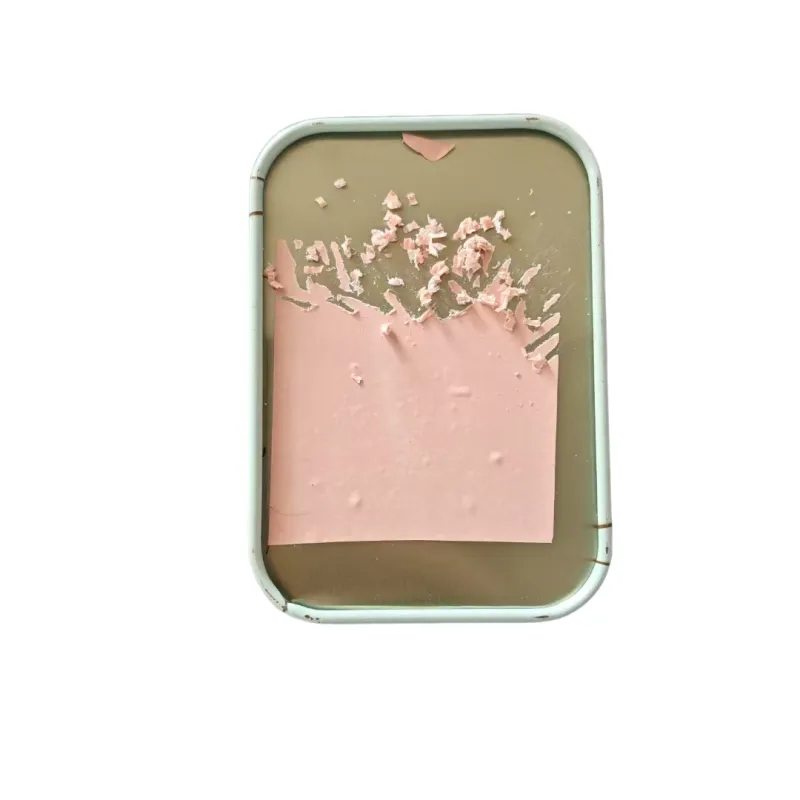 Pink Color Eggshell Sticker Material Thumbnail