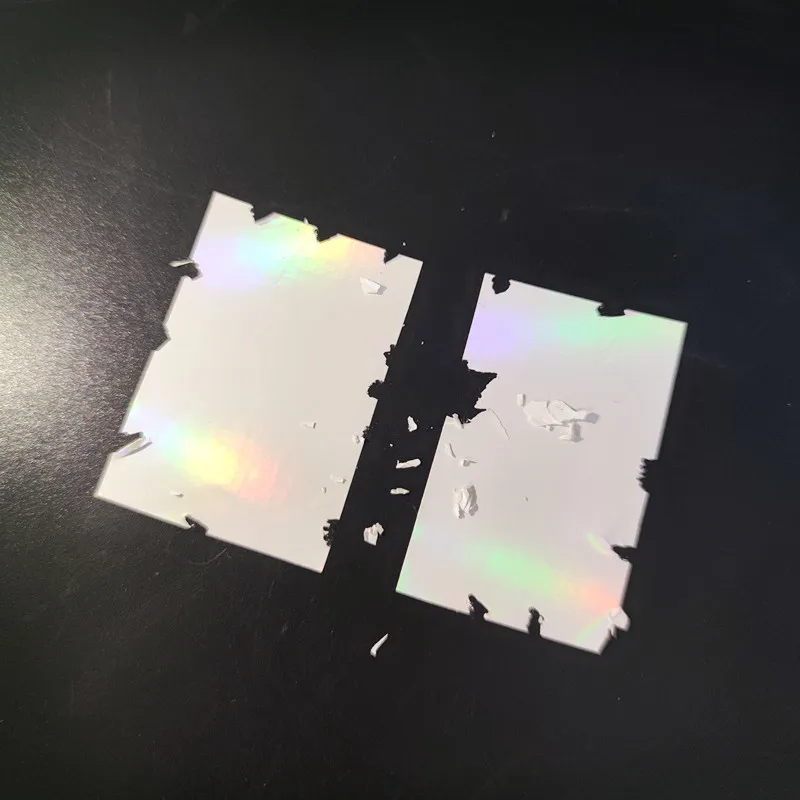 Rainbow Eggshell Sticker Material Thumbnail