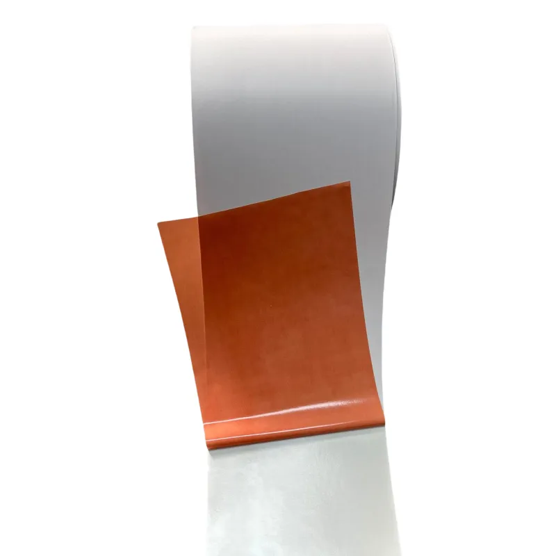 Red Base Covering Eggshell Sticker Paper Material