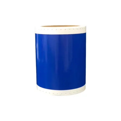 Resistance Weather Blue Polyvinyl Sticker Material