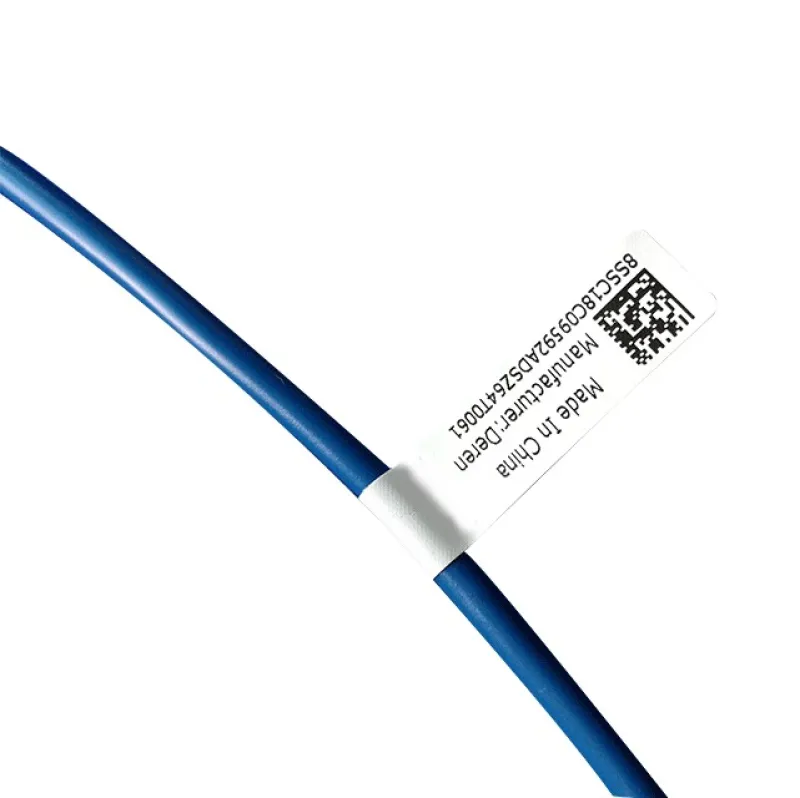 Thermal Transfer Cable Nylon Cloth Sticker