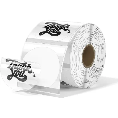 Transparent Thermal Polyester Sticker Material