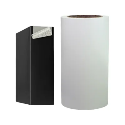 White VOID Sticker Material