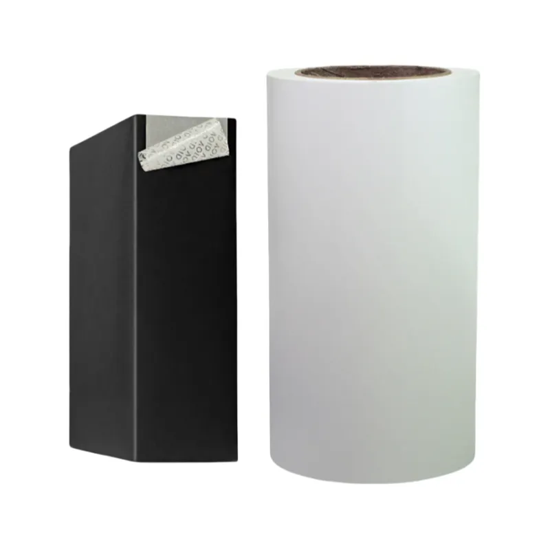 White VOID Sticker Material