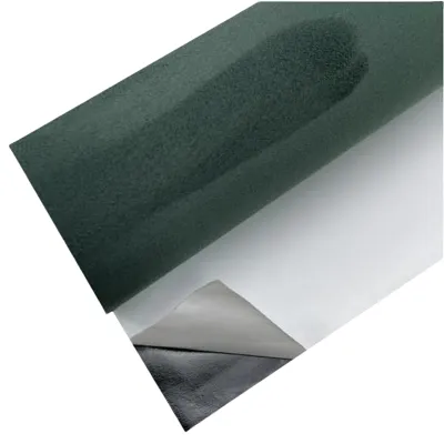 Atrovirens Deerskin Flannel Adhesive Material