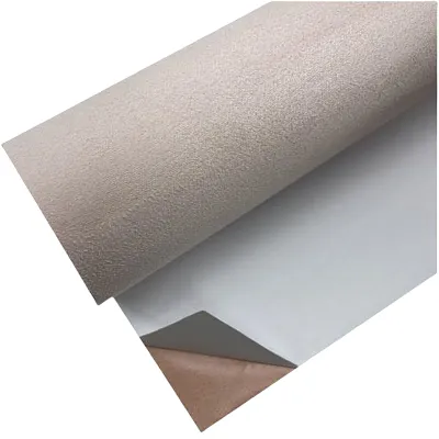 Light Pink Deerskin Flannel Adhesive Material