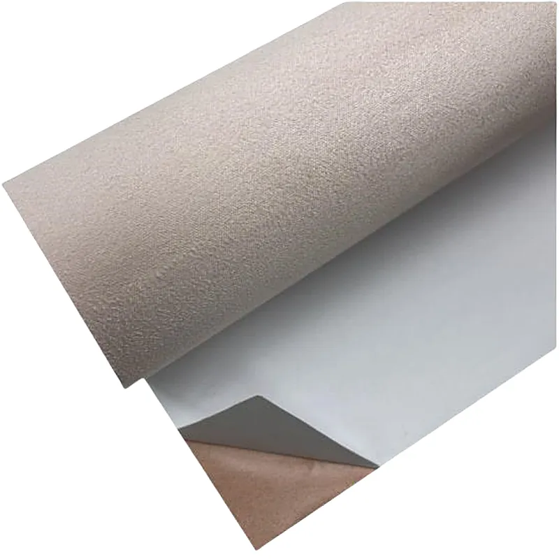 Light Pink Deerskin Flannel Adhesive Material