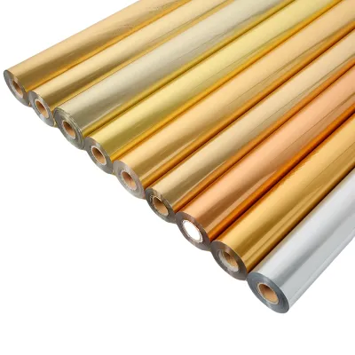Matte Gold Silver Foil Paper Film